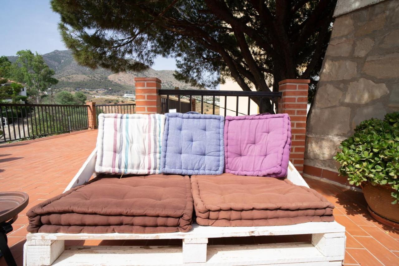Casa Ancladero Big Rooftop Terrace, 2 Bedroom Guesthouse W Garden And View Fuengirola Exteriér fotografie
