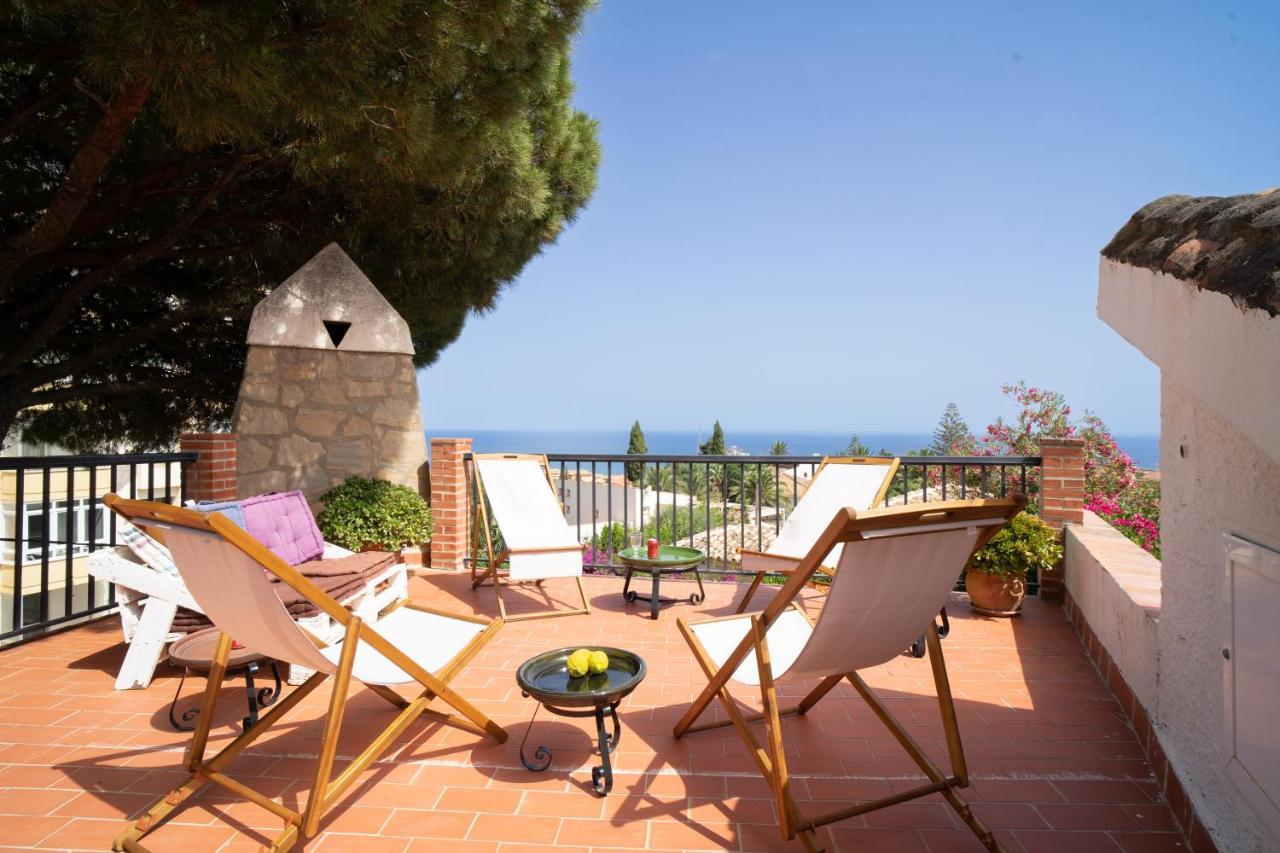Casa Ancladero Big Rooftop Terrace, 2 Bedroom Guesthouse W Garden And View Fuengirola Exteriér fotografie