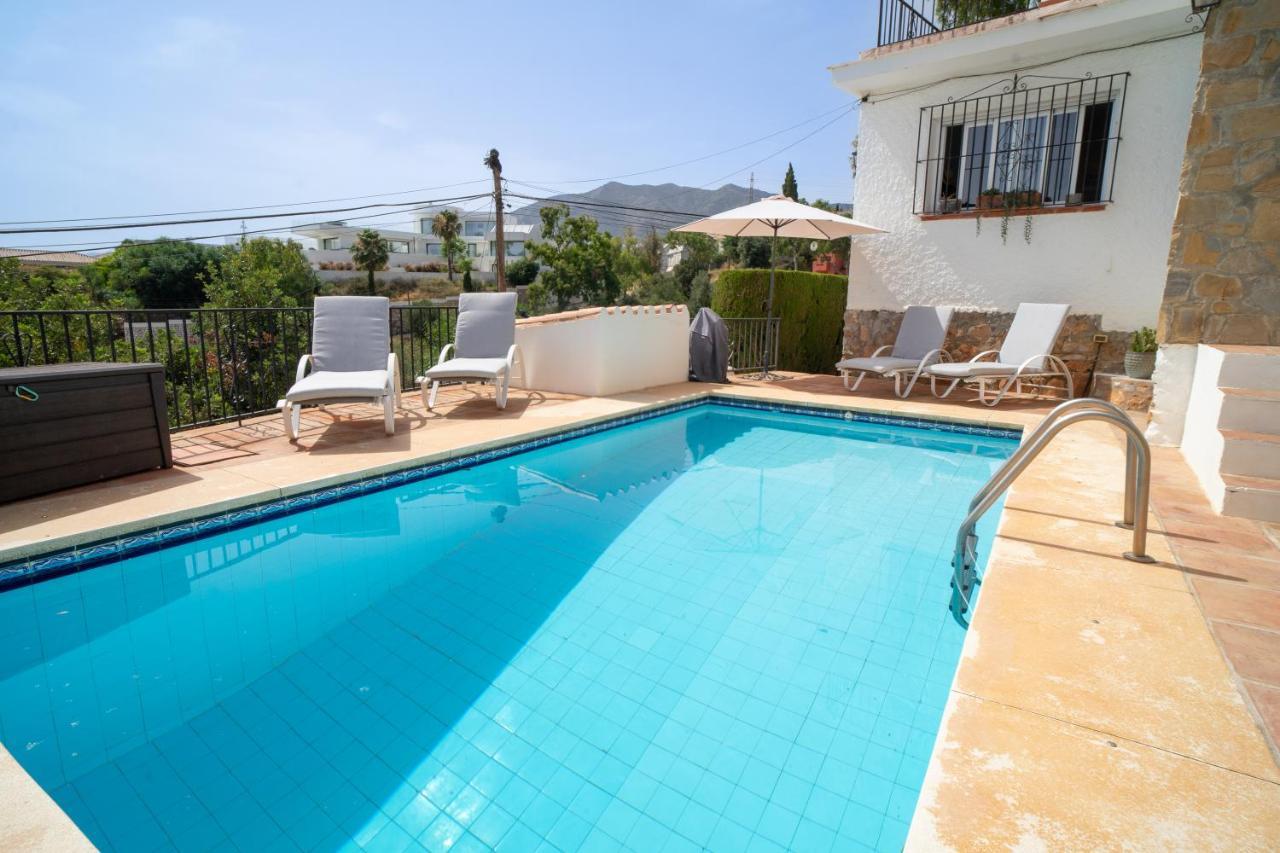 Casa Ancladero Big Rooftop Terrace, 2 Bedroom Guesthouse W Garden And View Fuengirola Exteriér fotografie